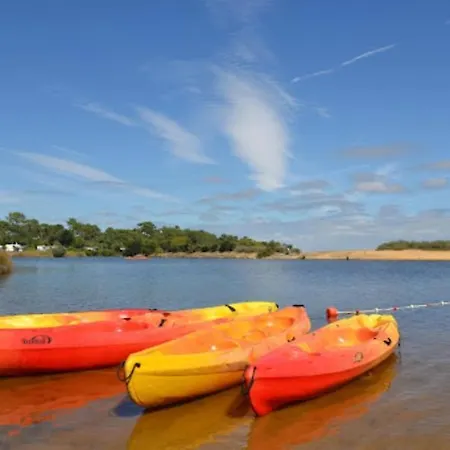 Mobil Avec Terrasse - Proche Plages Cap-ferret - 4-6 Pers 4 Etoiles Les Viviers Кемпинг Леж-Кап-Ферре