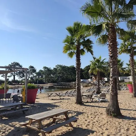 Mobil Avec Terrasse - Proche Plages Cap-ferret - 4-6 Pers 4 étoiles Les Viviers *