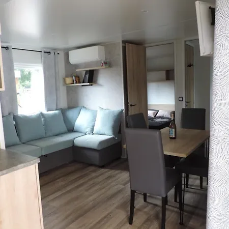 Campeggio Mobil Avec Terrasse - Proche Plages Cap-ferret - 4-6 Pers 4 étoiles Les Viviers *