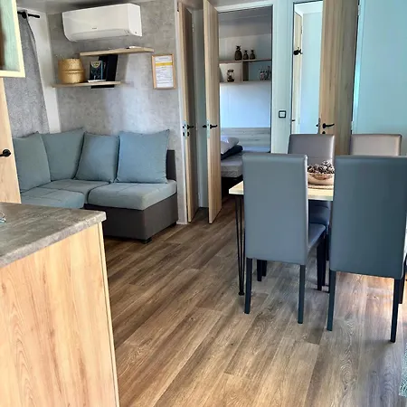 Mobil Avec Terrasse - Proche Plages Cap-ferret - 4-6 Pers 4 Etoiles Les Viviers *