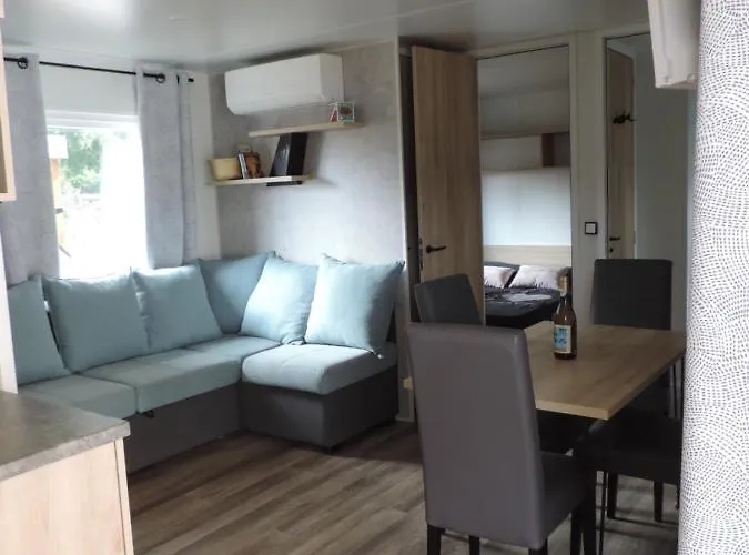 Camping Mobil Avec Terrasse - Proche Plages Cap-ferret - 4-6 Pers 4 étoiles Les Viviers *