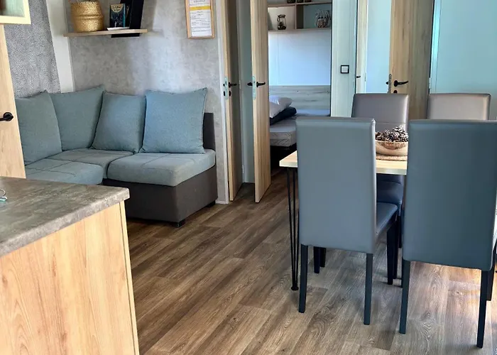 Mobil Avec Terrasse - Proche Plages Cap-ferret - 4-6 Pers 4 étoiles Les Viviers *